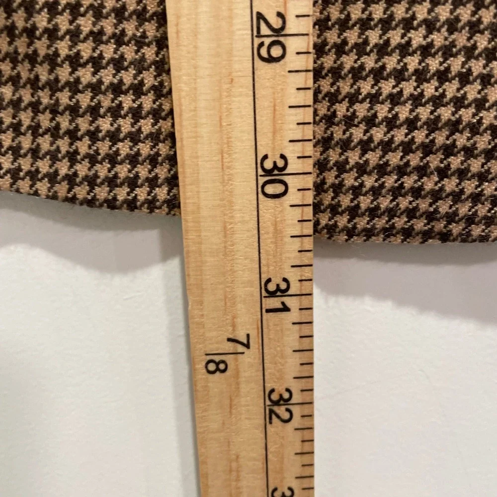 Samuelsohn Mens Houndstooth Sport Coat Blazer Brown Tan The Hound San Francisco